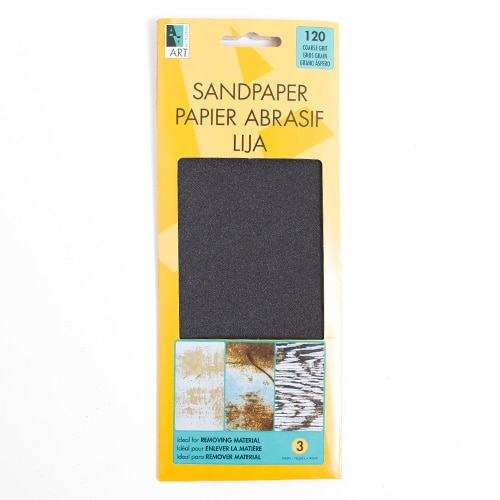 Art Alternatives, Sandpaper, Sheets, Coarse, 120 Grit, 3 Pack